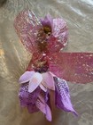 Vintage Flower Fairy Pixie Porcelain Face arms legs Ornaments Decor  5” — photo 5