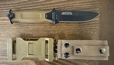 Gerber StrongArm Fixed Blade Knife Plain Edge Coyote Brown Survival Tactical
