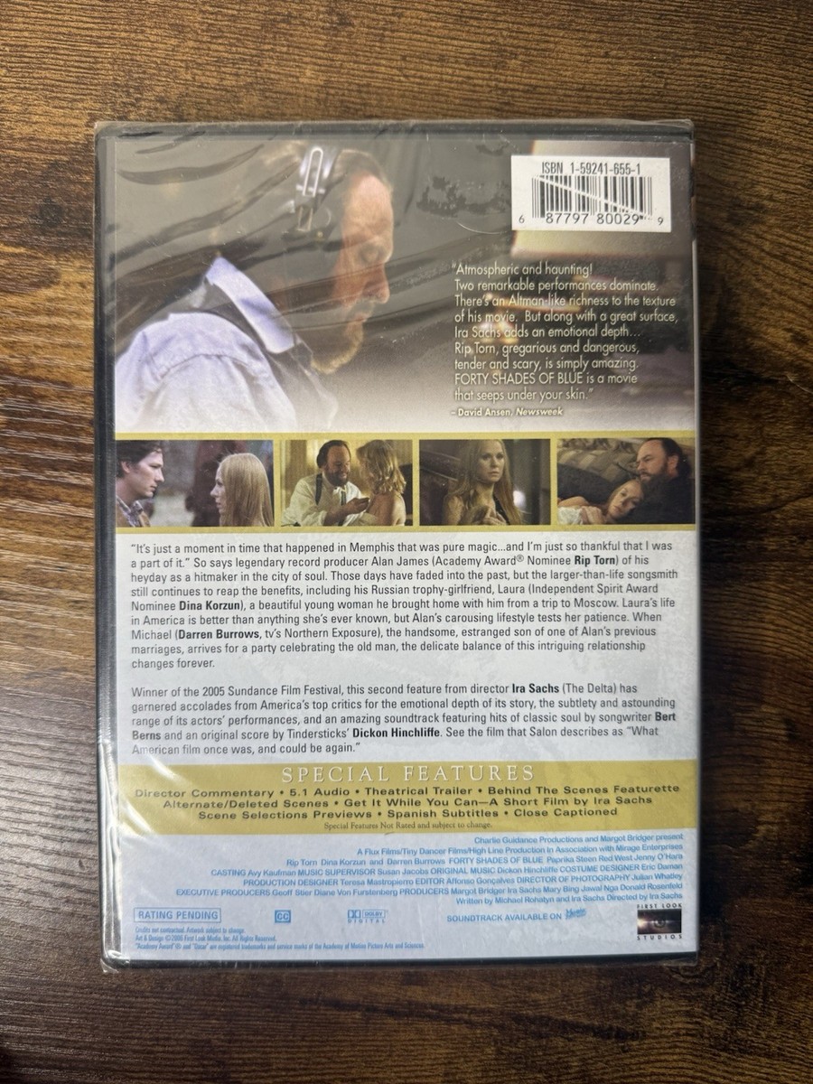 Forty Shades of Blue (DVD, 2006) for sale online | eBay