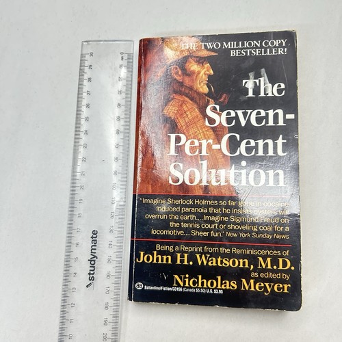 The Seven Per Cent Solution By John H. Watson Fiction Rediscovered Manuscript - Picture 3 of 18