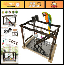 Bird Play Gym Stand with Perches, Ladders  Chewing Toys for Parrots  Lovebirds