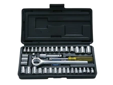 BlueSpot Tools - Socket Set of 40 Metric & AF 1/4in & 3/8in Drive
