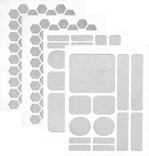 4pcs Phone Grip Tape, Anti-Slip Cell Decal Tape Transparent