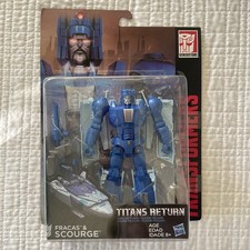 TRANSFORMERS Generations Titans Return SCOURGE & FRACAS 2015 Sealed NEW