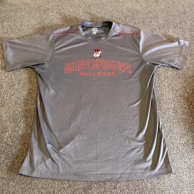 Georgia Bulldogs Shirt Mens Large NCAA Football Performance Tee Rivalry Threads