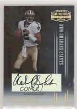 2005 Donruss Gridiron Gear Gold Signatures 23/25 Aaron Brooks #1 Auto 0q3