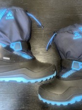 Kamik Kids Snoday Insulated Winter Snowboot Size 3 For Kids Blue