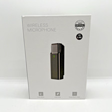 BILIYIP Wireless Lavalier Microphone for iPhone iPad Open Box w Case