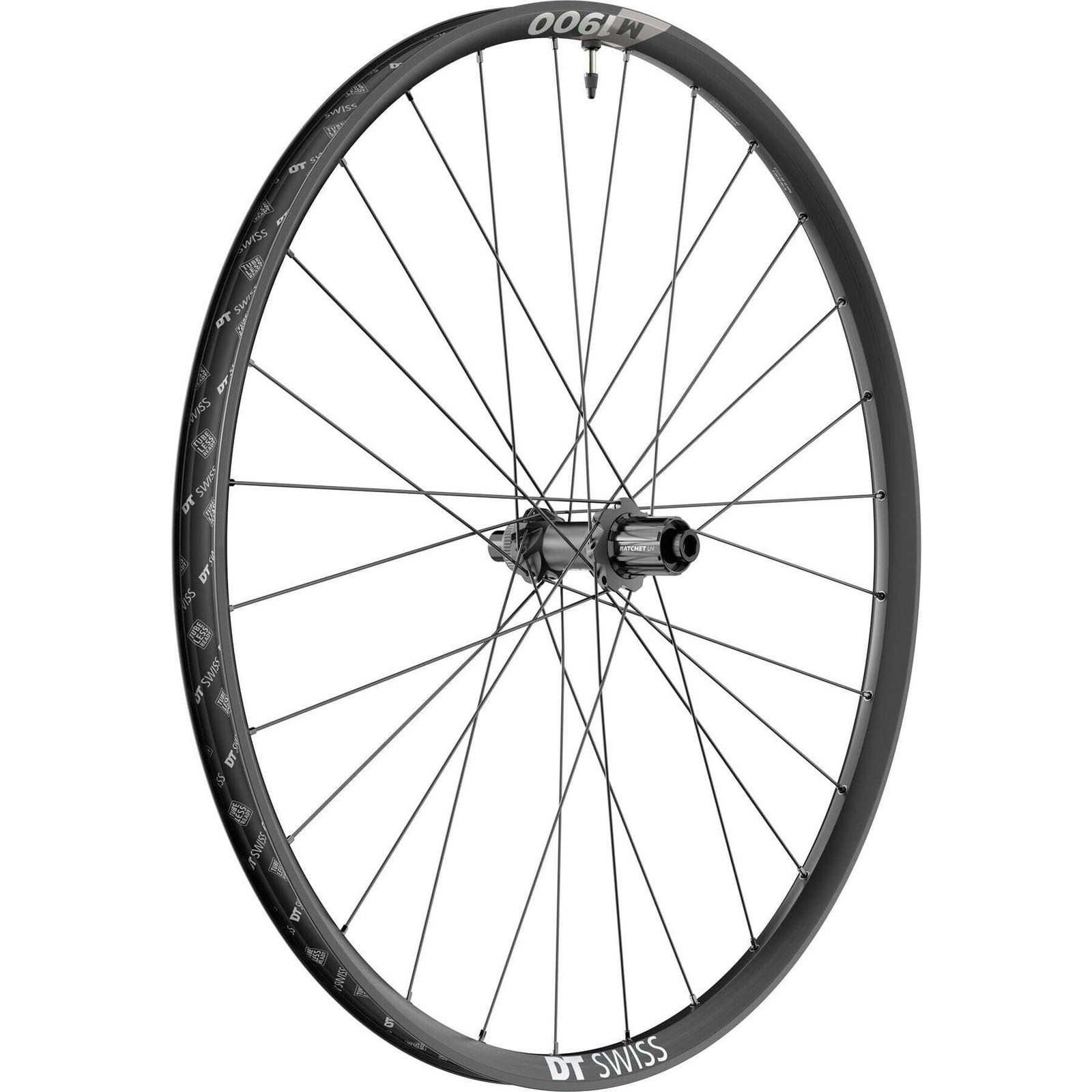 DT Swiss M 1900 wheel, 30 mm rim, 12 x 148 mm BOOST axle , 27.5 inch rear Shiman