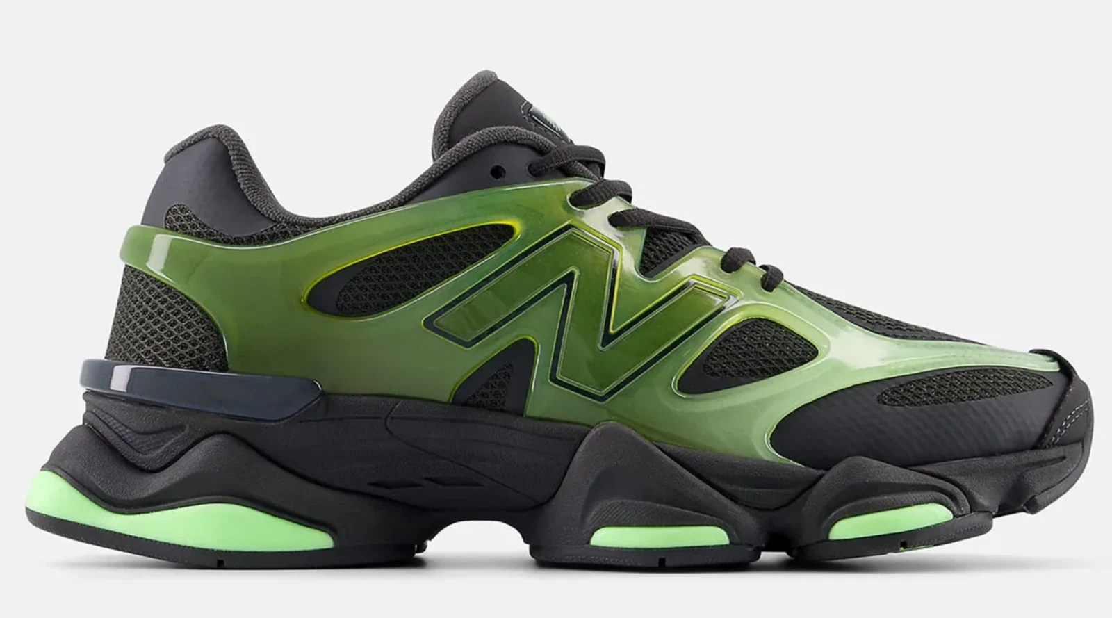 New Balance 9060 X Alpine Green Black SZ 9-12 Men's U9060IDG