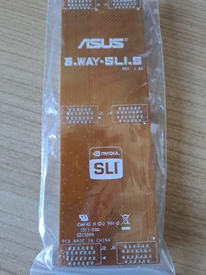 3 Way SLI Nvidea Bridge Asus?