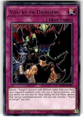 You're in Danger! DANE-EN085 Rare Dark Neostorm Yu-Gi-Oh Near Mint