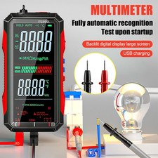 FS899L Intelligent Digital Multimeter Meter USB Rechargeable Auto Rangin