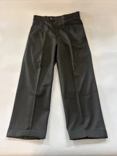 Vintage JB Britches Nordstrom 100% Wool Dress Pants 35 X 29 Pleated Cuffed USA