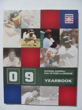 2009 Baseball Hall of Fame Yearbook Rickey Henderson, Jim Rice