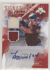 2017 Panini Diamond Kings DK Signatures Holo Silver 3/25 Yasmany Tomas Auto 2p7