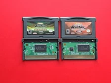 Avatar Airbender Burning Earth Game Boy Advance Nintendo GBA Authentic Lot Games