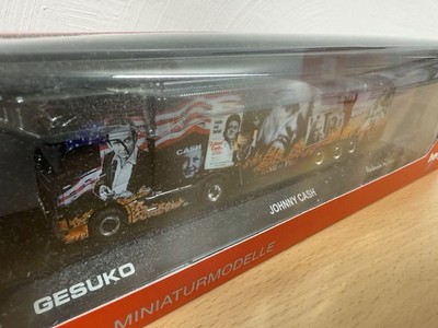 Herpa LKW Modell Volvo FH KüKoSZg Spedition GESUKO  Jonny Cash  -HerpaNr: 121637
