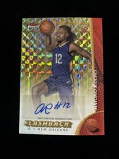 2024-25 Topps Finest - Flashback Autographs Antonio Reeves Gold Geometric /50