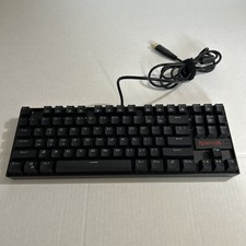 Red Dragon Kumara K552-1 USB GAMING Mechanical Keyboard Red LED TESTED WORKS