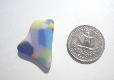 Sea Glass, Multi Color Blue Orange Yellow White Red Pink Green