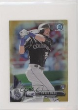 2017 Bowman Chrome Minis Base Rookies Gold Refractor 31/50 David Dahl #54 1u6