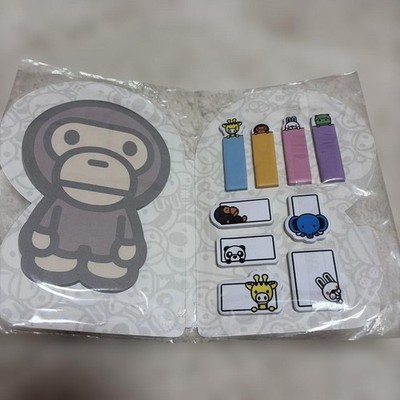 Baby Milo A Bathing Ape Memo Block Notizblock Haftnotizen unbenutzt verpackt