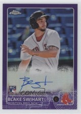 2015 Topps Chrome Rookie Purple Refractor 139/250 Blake Swihart #AR-BST Auto uk2