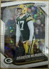 2025 Prizm Football Brandon McManus 290 White Disco