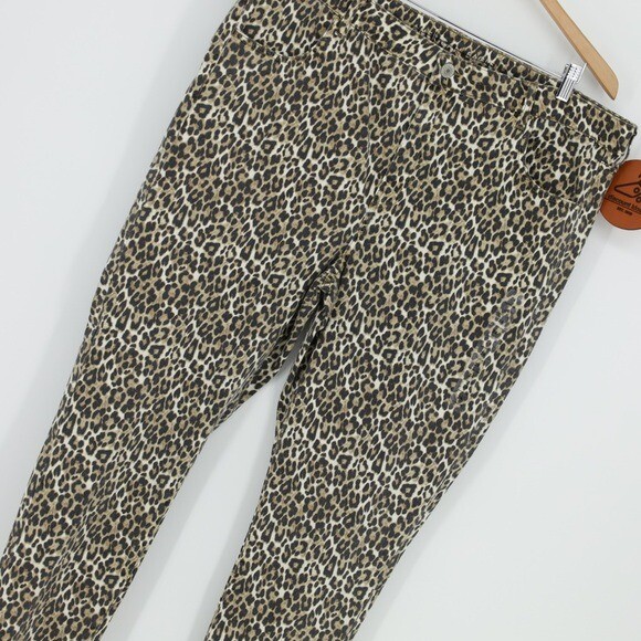 NWOT AMERICAN EAGLE NEXT LEVEL STRETCH ANIMAL PRINT HI-RISE JEGGINGS SIZE 24 image 3