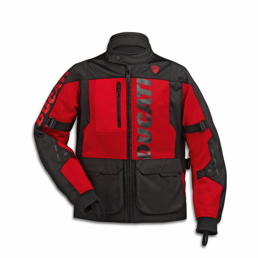 Ducati Spidi Tour Summer C1 Textile Jacket Red Black New 2025 | eBay