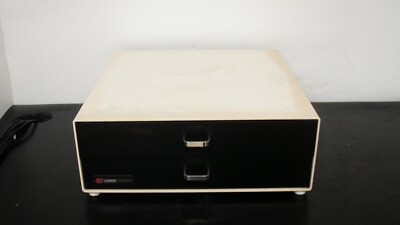 Cannon Instrument Company  Two Drawer Metal Storage Cabinet