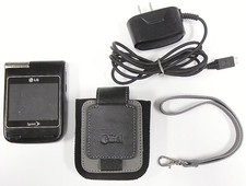 LG Lotus Elite LX610 - Black  Sprint  Very Rare Keyboard Flip Phone - Bundled
