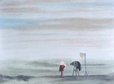 Harry Araten (b. 1936) Personal Vision, Color Screenprint Artwork