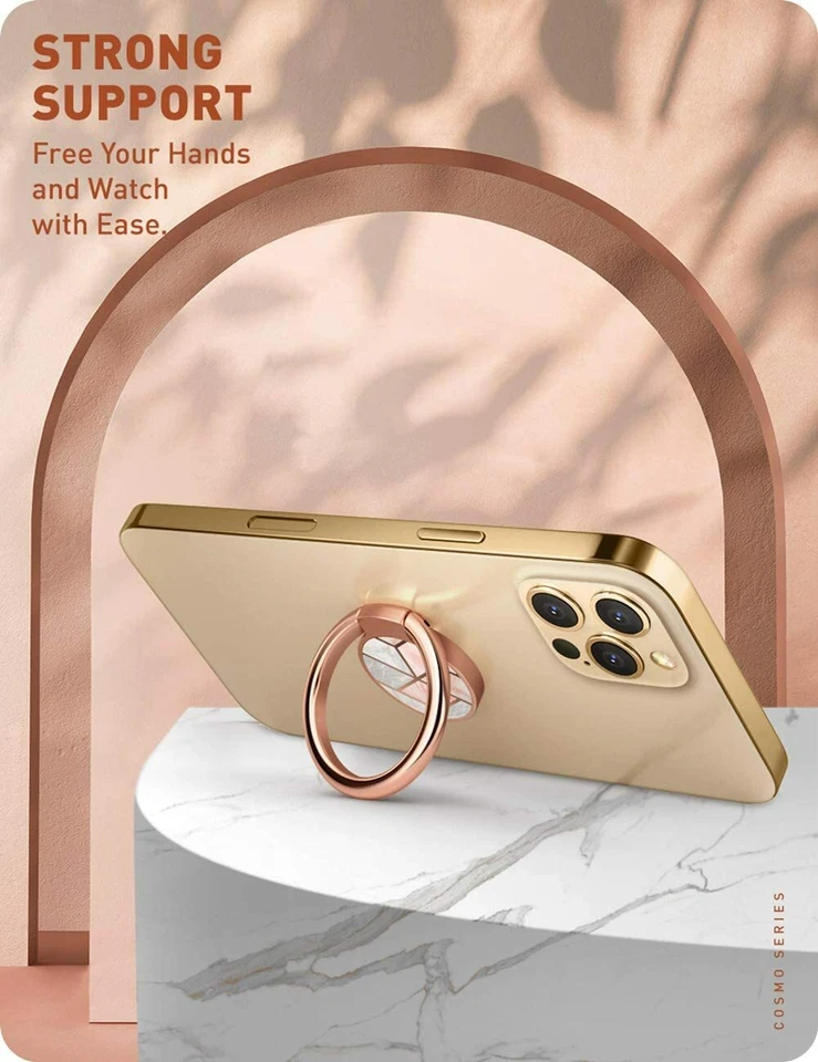 i-Blason Phone Finger Ring Holder Finger Grip 360Rotation Car Magnetic Mountable - Image 4 of 4