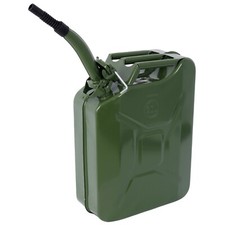Portable 5 Gallons Jerry Can 20L Liter Steel Oil Gas Tank Gasoline Storage New