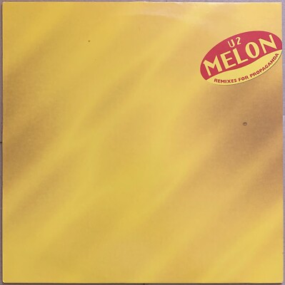 その他 LP U2 Melon - Remixes For Propaganda 12MELON1 	 /00260 U2 Melon 12