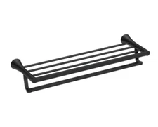Moen Y0794BL Mikah Towel Shelf 26" in Matte Black Finish
