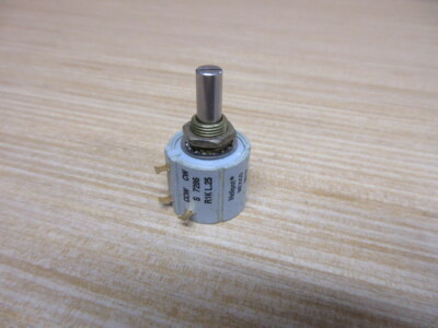 Helipot S 7286 CCW Potentiometer S7286 R1K L.25