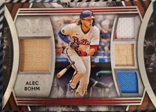 2022 TOPPS  MUSEUM PRIMARY PIECES QUAD RELIC ALEX BOHM