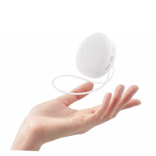 Mini Baby Sound Machine - Noise Machine for Kids & Adults | 17 Macaron White