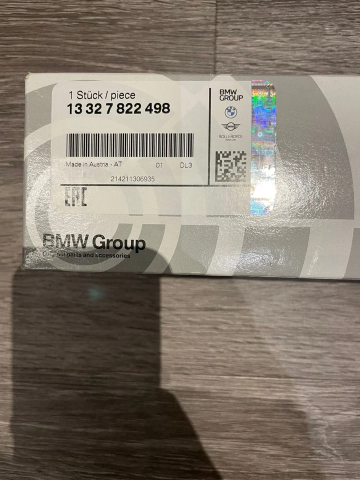Filtro de combustible BMV OEM con parte de calentador 13-32-7-822-498: nuevo en caja Foto 2 de 2