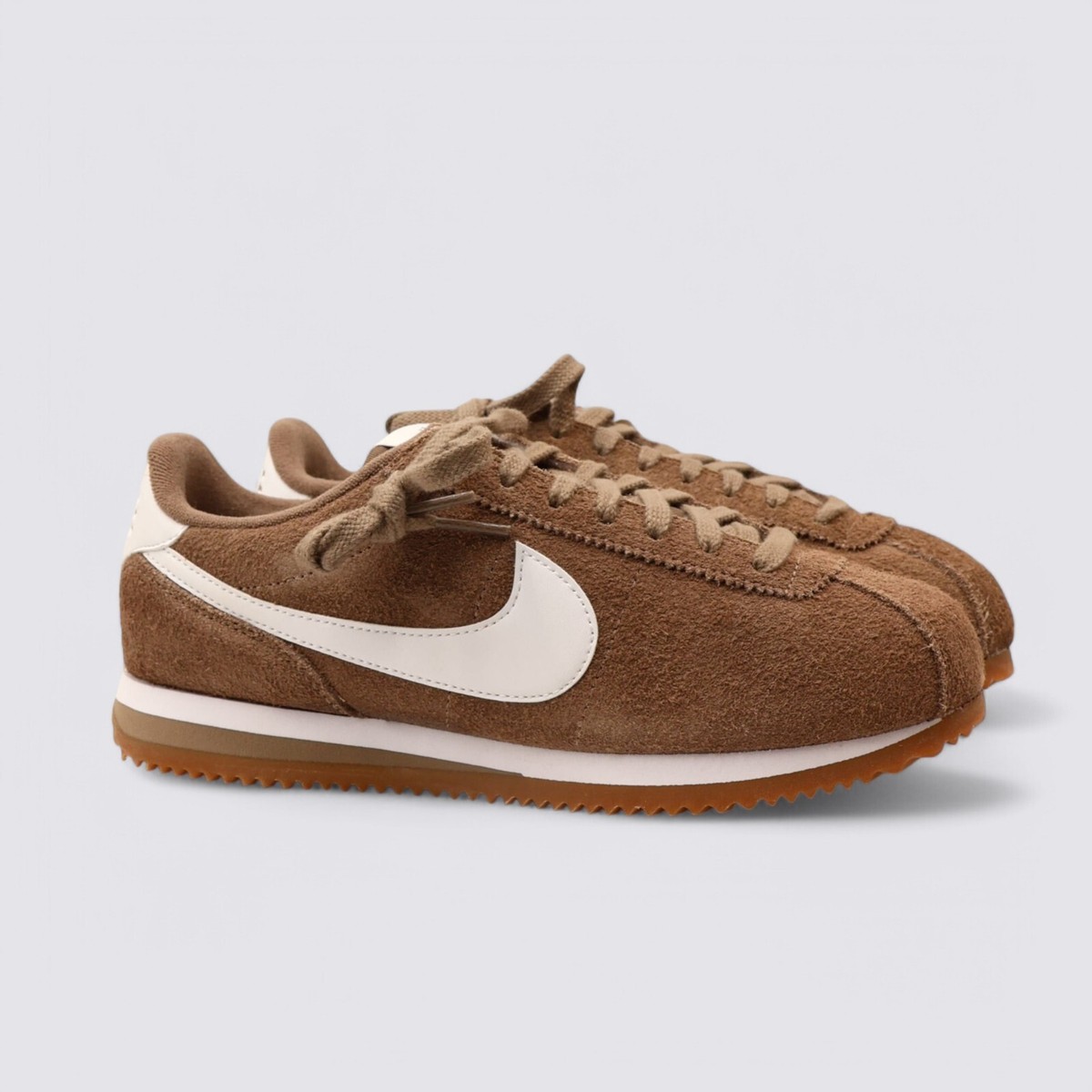 Nike Cortez Vintage Suede Gum Women's Shoes Sneakers Size