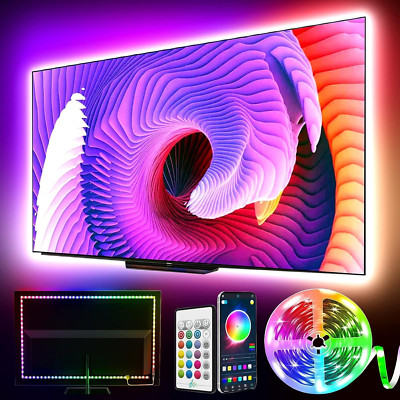 KANTUTOE TV LED Backlight, 6.56FT for 32''-45'' TV, APP and Remote Control 