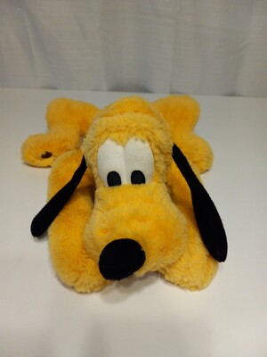 Genuine original Disney Store authentic 16  Pluto Soft Plush Stuffed Animal Toy