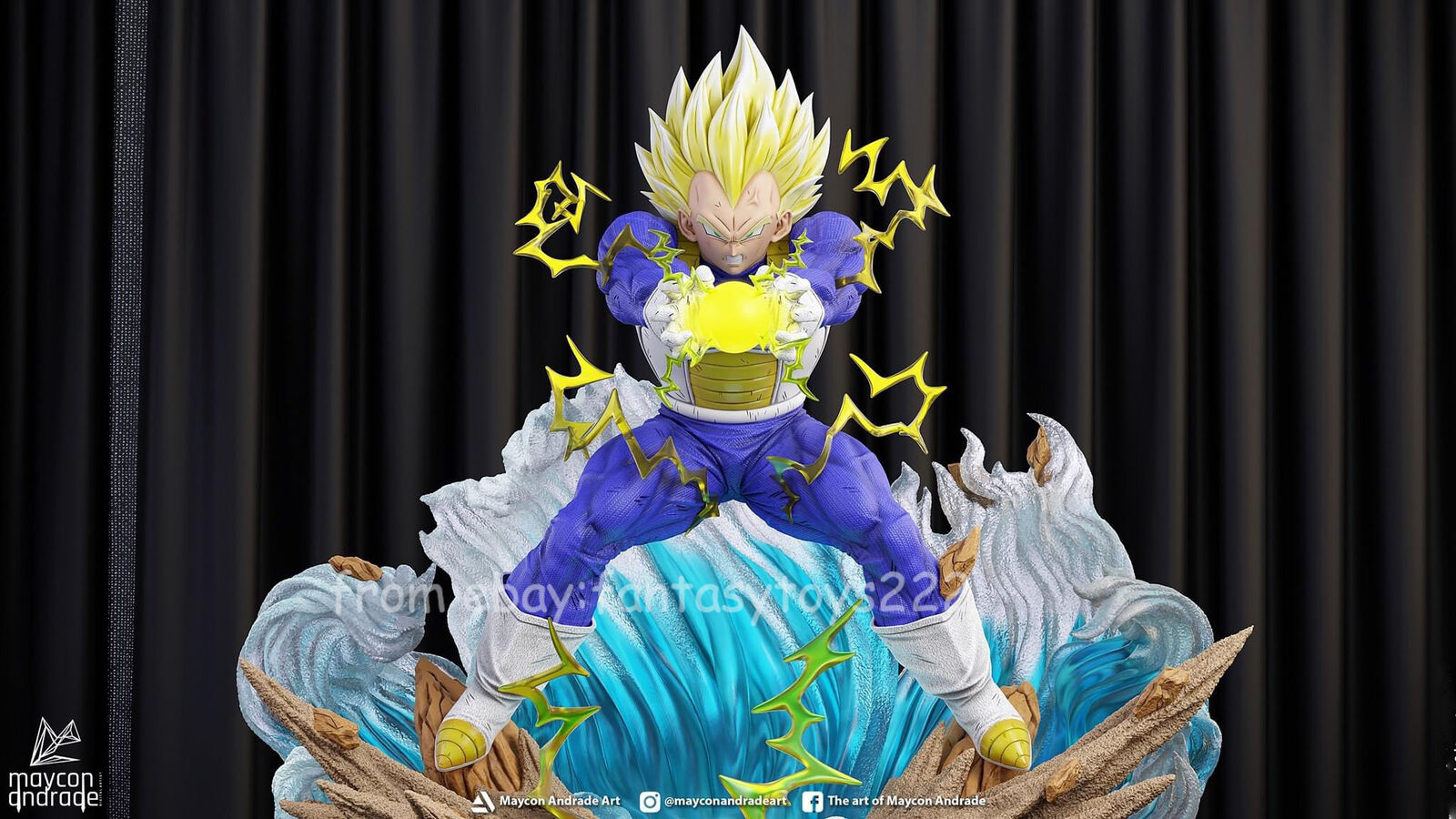 Dragon Ball KD Collectibles - Super Vegeta Final Flash EX