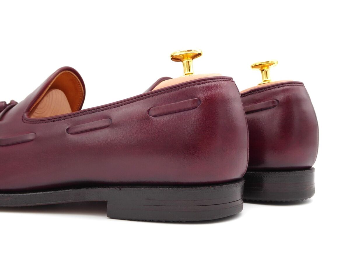 UK 10 AA - Ed Meier by Crockett & Jones Burgundy Calf Tassel UK 10 AA - Ed Meier by Crockett & Jones Burgundy Calf Tassel