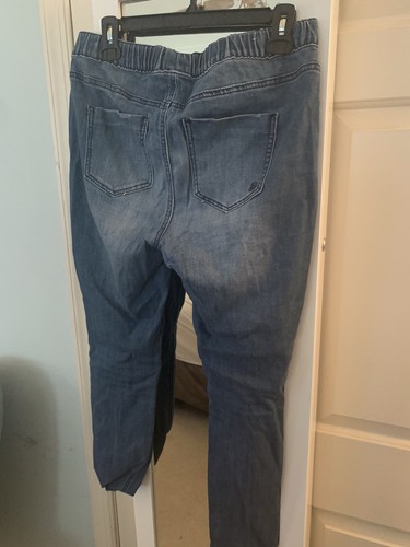 INDIGO REIN Girls Jegging Leggings Jeans Pants Clothing Size 11 Ripped Ankle - Picture 2 of 2