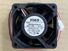 NMB 06025SA-24N-AT 24V 0.11A three-wire 60 * 60 * 25 equipment fan