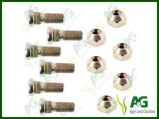  Front Wheel Stud And Nut x 6 - Set suits Massey Ferguson Tractor T20 35 65 135